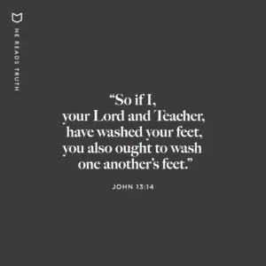 Our Savior Washes Feet Gospel Centered Family