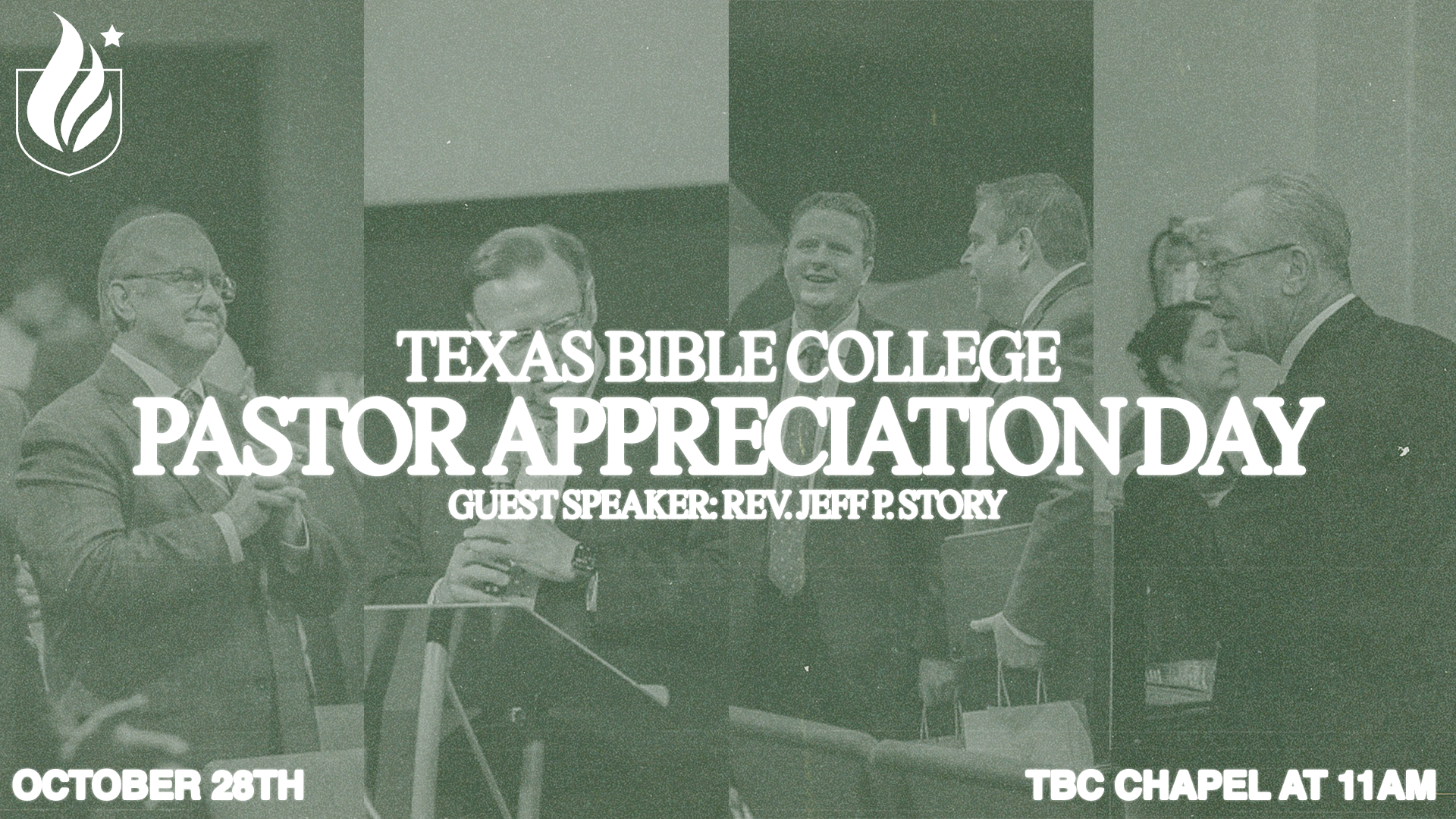 PASTOR APPRECIATION DAY Texas Bible College