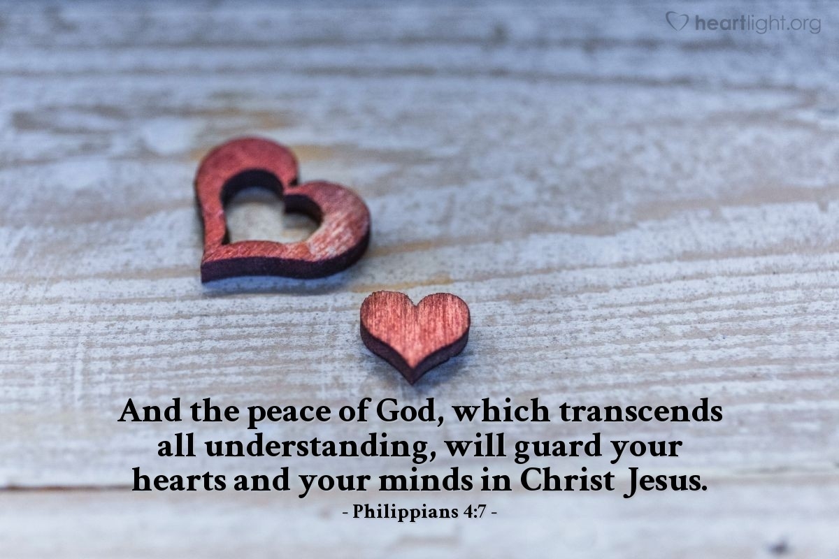 Philippians 4 7 Illustrated And The Peace Of God Which Transcends Heartlight Gallery