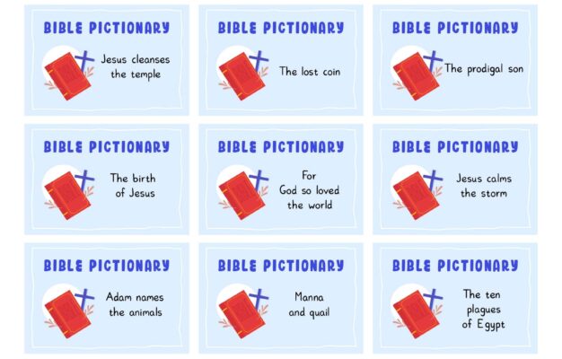 Pictionary Word List 8 Free PDF Printables Printablee