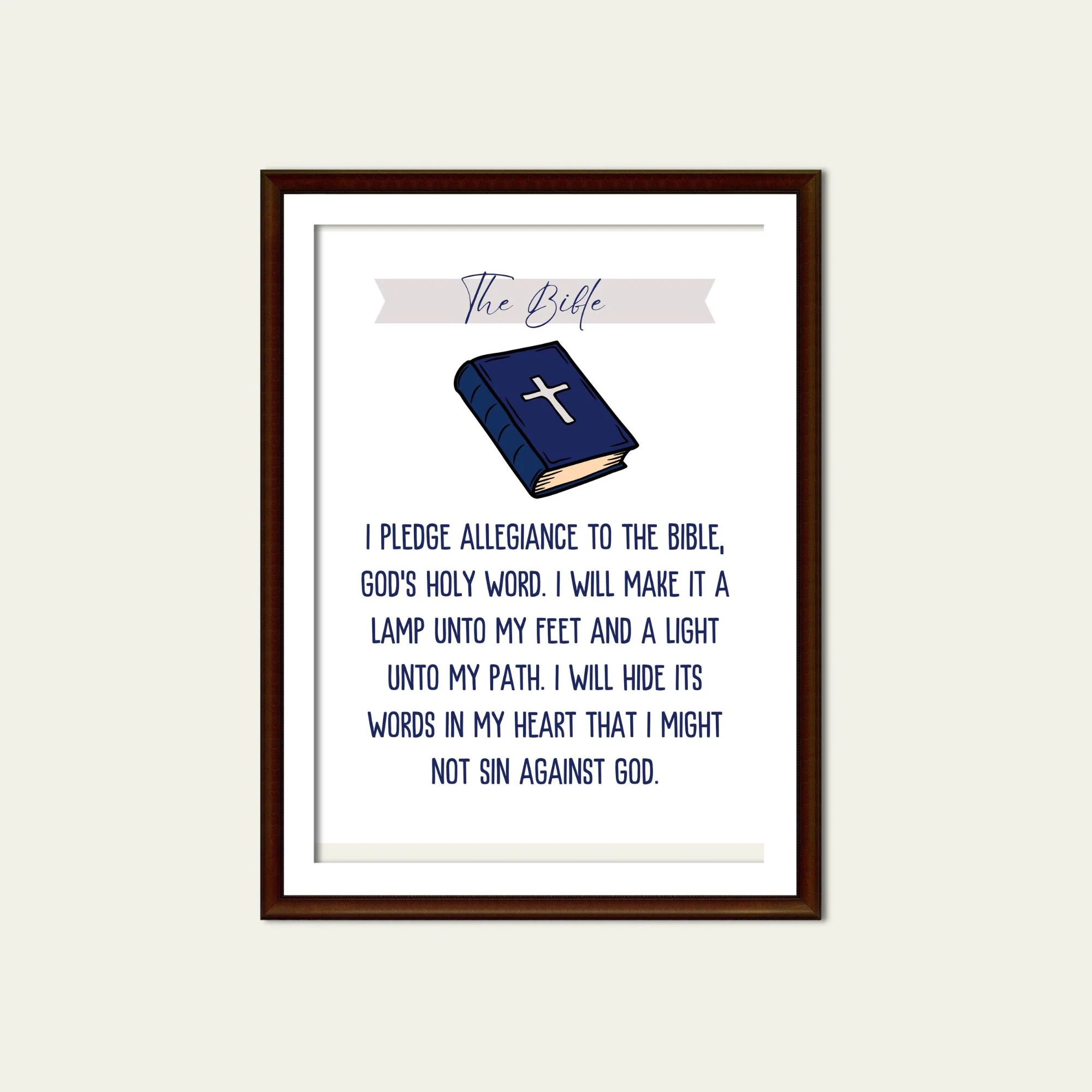 Pledge To The Bible Pledge Of Allegiance To The Bible Pledge Christian Homeschool Classroom Etsy Pledge To The Bible Pledge Of Allegiance To The Bible Pledge Christian Homeschool Classroom Etsy