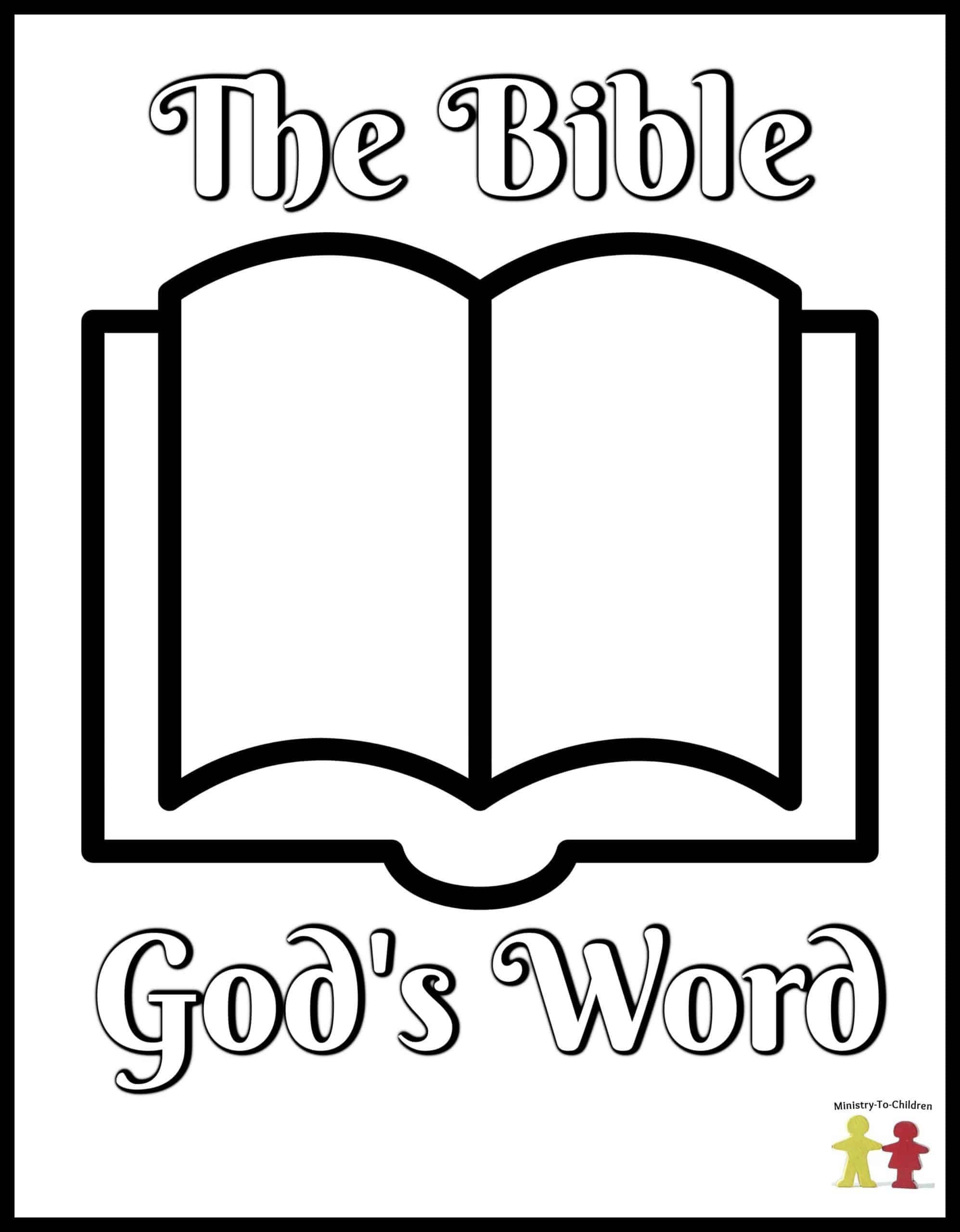 Bible Coloring Pictures Printable