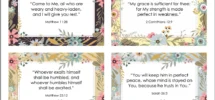 Pretty Printable Bible Memory Cards Flanders Family Home Life