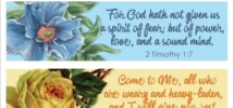 Pretty Printable Scripture Bookmarks Flanders Family Home Life