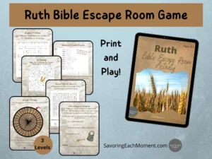 Printable Bible Escape Room Games You ll Love