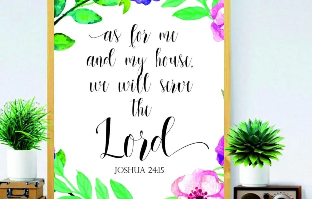 Printable Bible Verse As For Me And My House Print Joshua 24 15 Home D cor Biblical Wall Art Christian Art Scripture Printable Nursery Wall Art Christian WP 54 BOSTON CREATIVE COMPANY