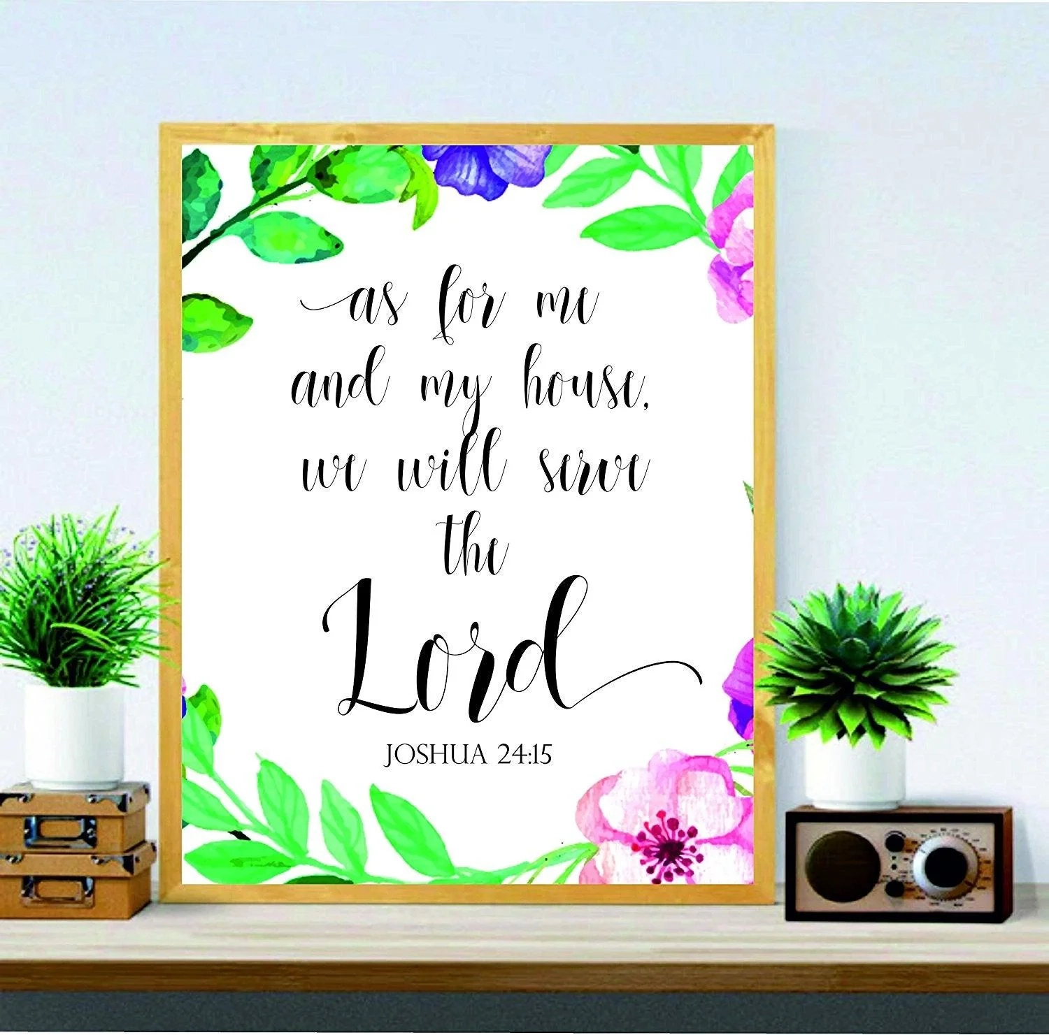 Printable Bible Verse As For Me And My House Print Joshua 24 15 Home D cor Biblical Wall Art Christian Art Scripture Printable Nursery Wall Art Christian WP 54 BOSTON CREATIVE COMPANY