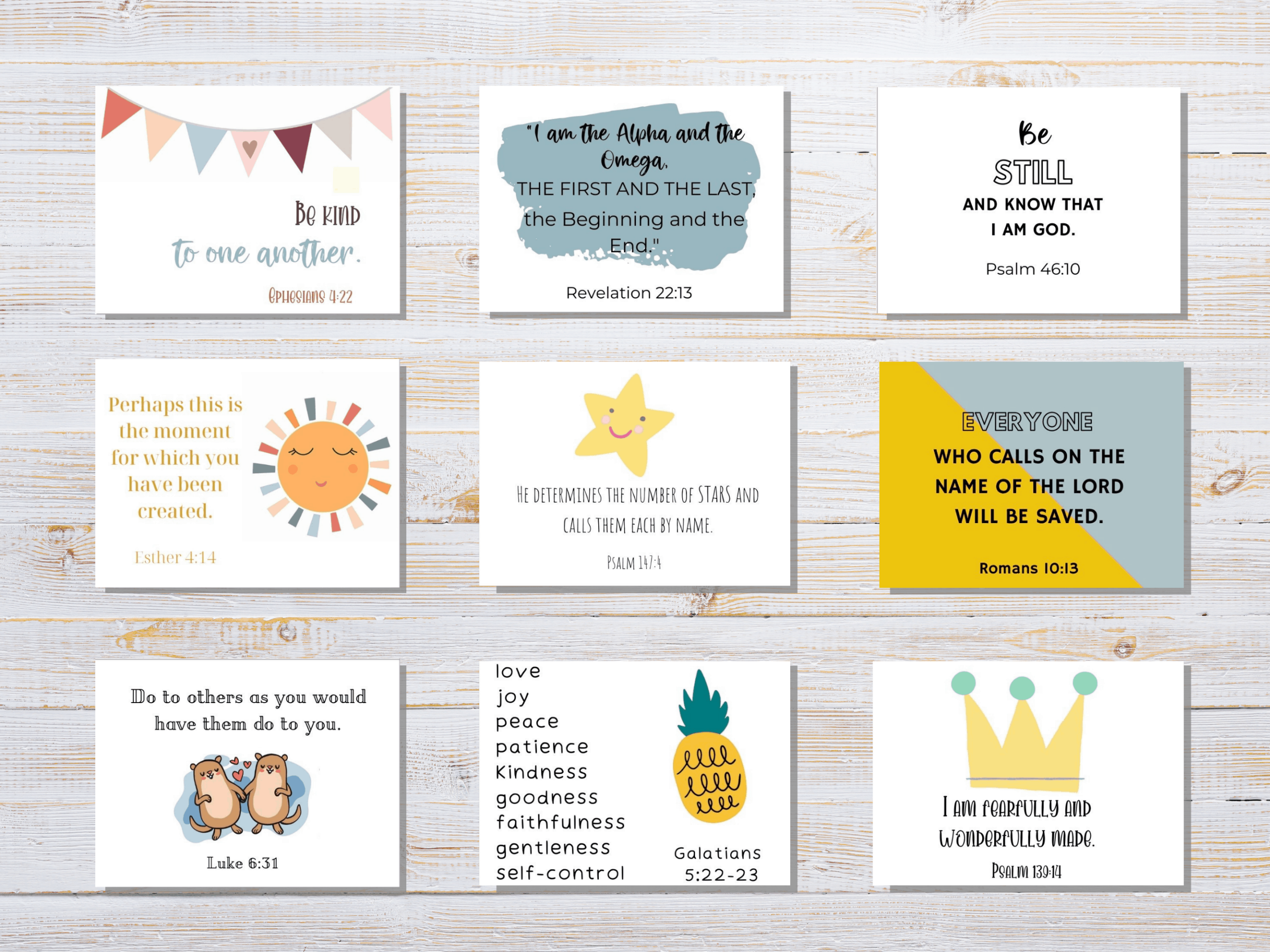 Bible Verse Free Printable Scripture Cards
