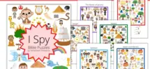 Printable Seek And Find I Spy Puzzles Bible Activity Book Old Testament Etsy