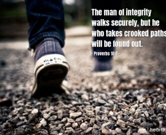 Proverbs 10 9 Illustrated The Man Of Integrity Walks Securely Heartlight Gallery