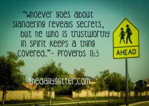Proverbs 11 Gossip Girl