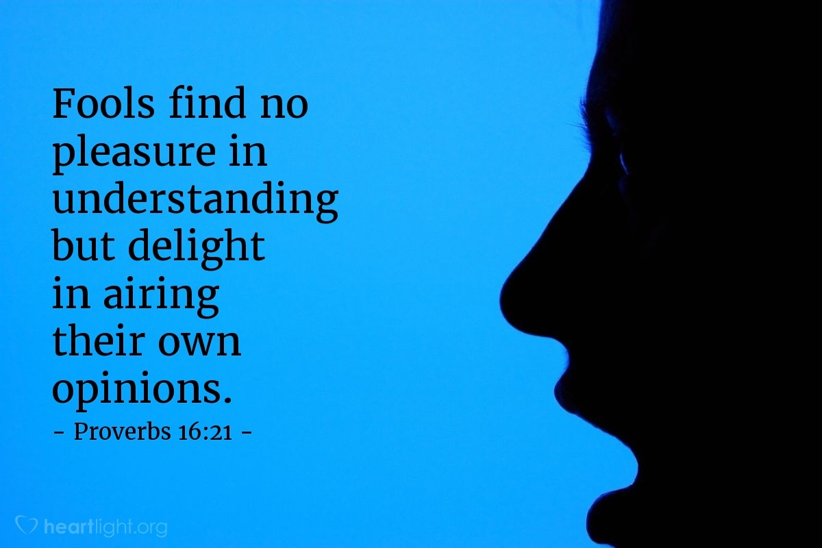 Bible Quotes About Fools