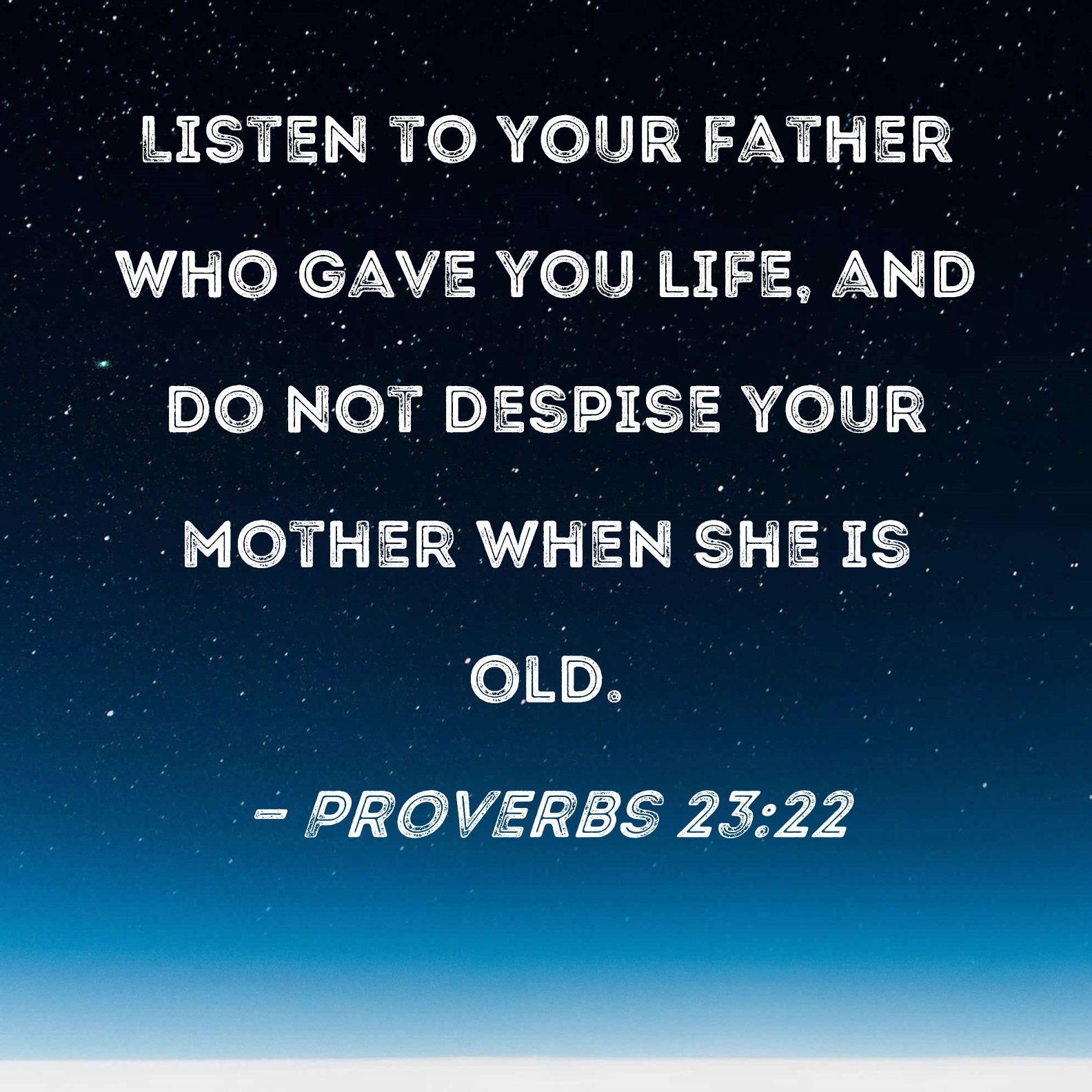 Bible Quotes About Respecting Parents