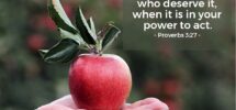 Proverbs 3 27 Illustrated Do Not Withhold Good From Those Who Heartlight Gallery