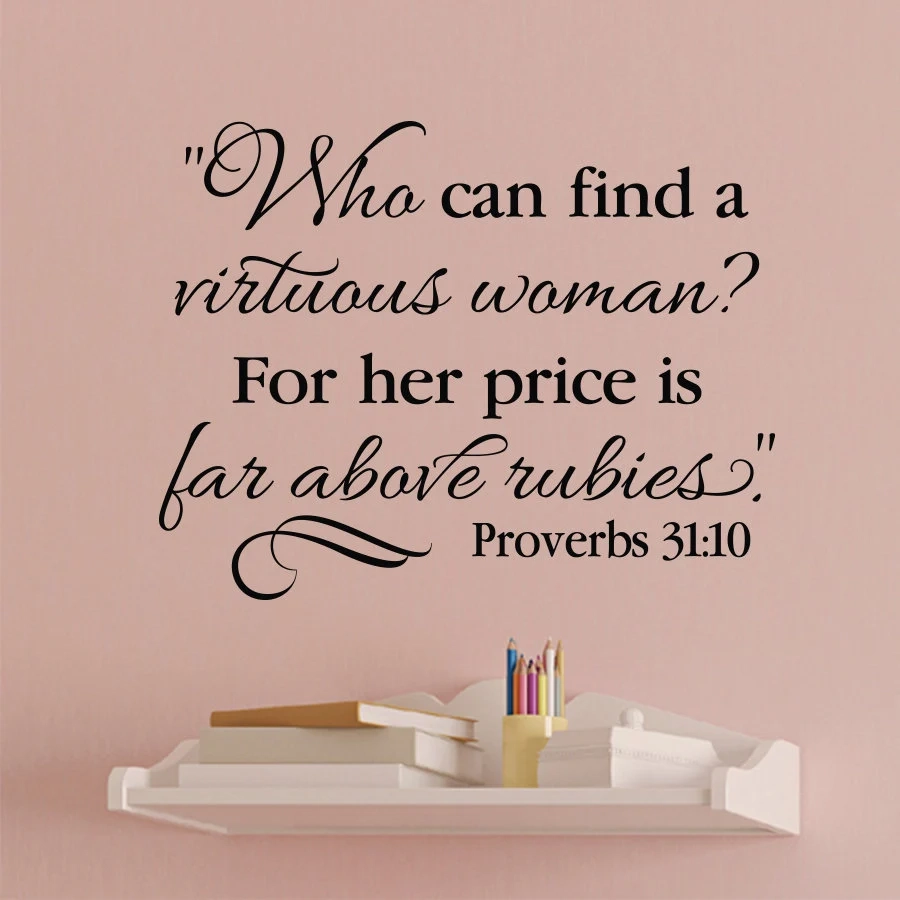 Virtuous Woman Quotes Bible