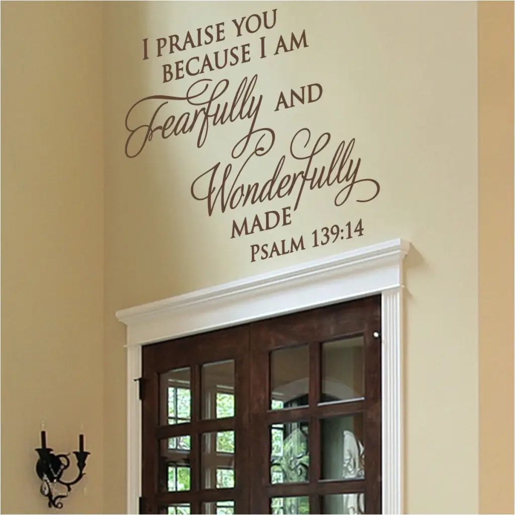 Wonderfully Made Bible Quote