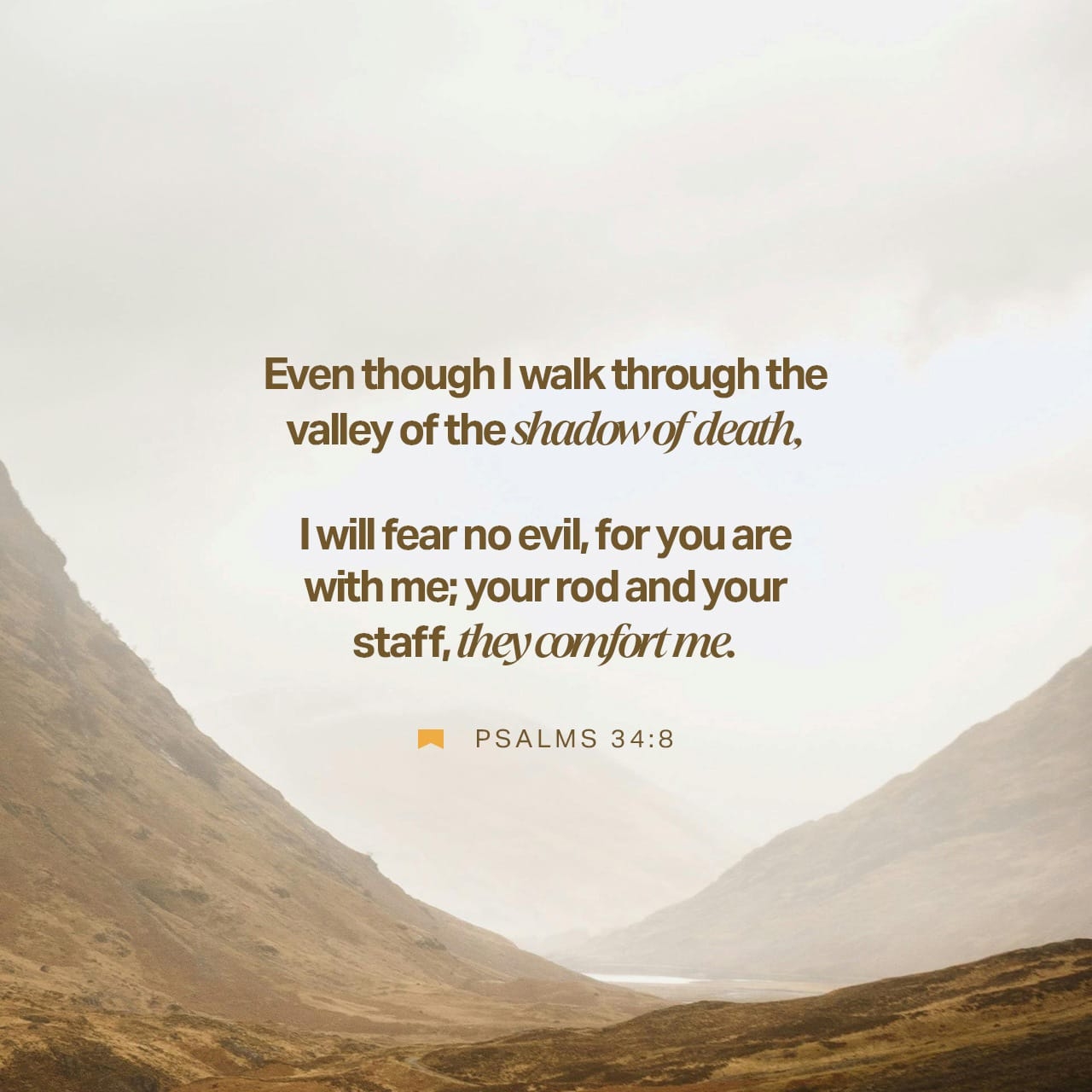 Psalm 23 4 ESV Even Though I Walk Through The Vall YouVersion