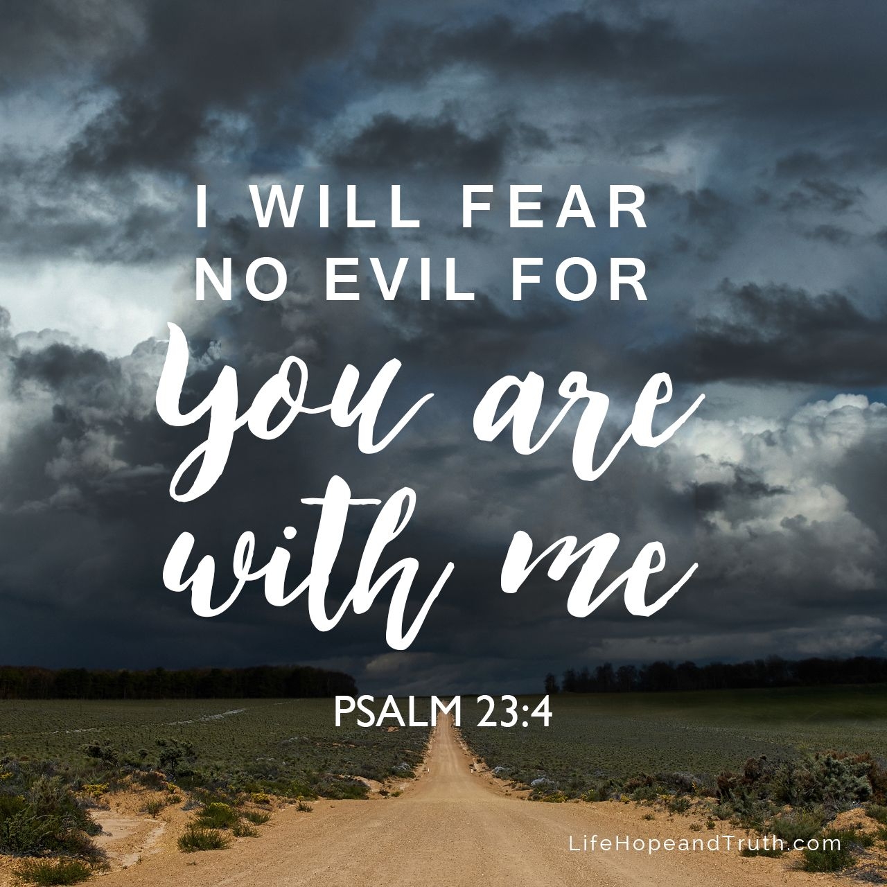 Psalm 23 Fear No Evil
