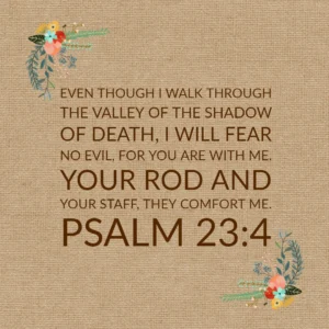Psalm 23 I Will Fear No Evil