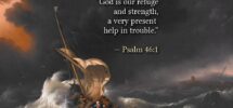 Psalm 46 1 God Is Our Refuge And Strength Translation Meaning Context