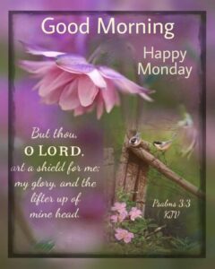 Psalms 3 3 Good Morning Happy Monday Pictures Photos And Images For Facebook Tumblr Pinterest And Twitter