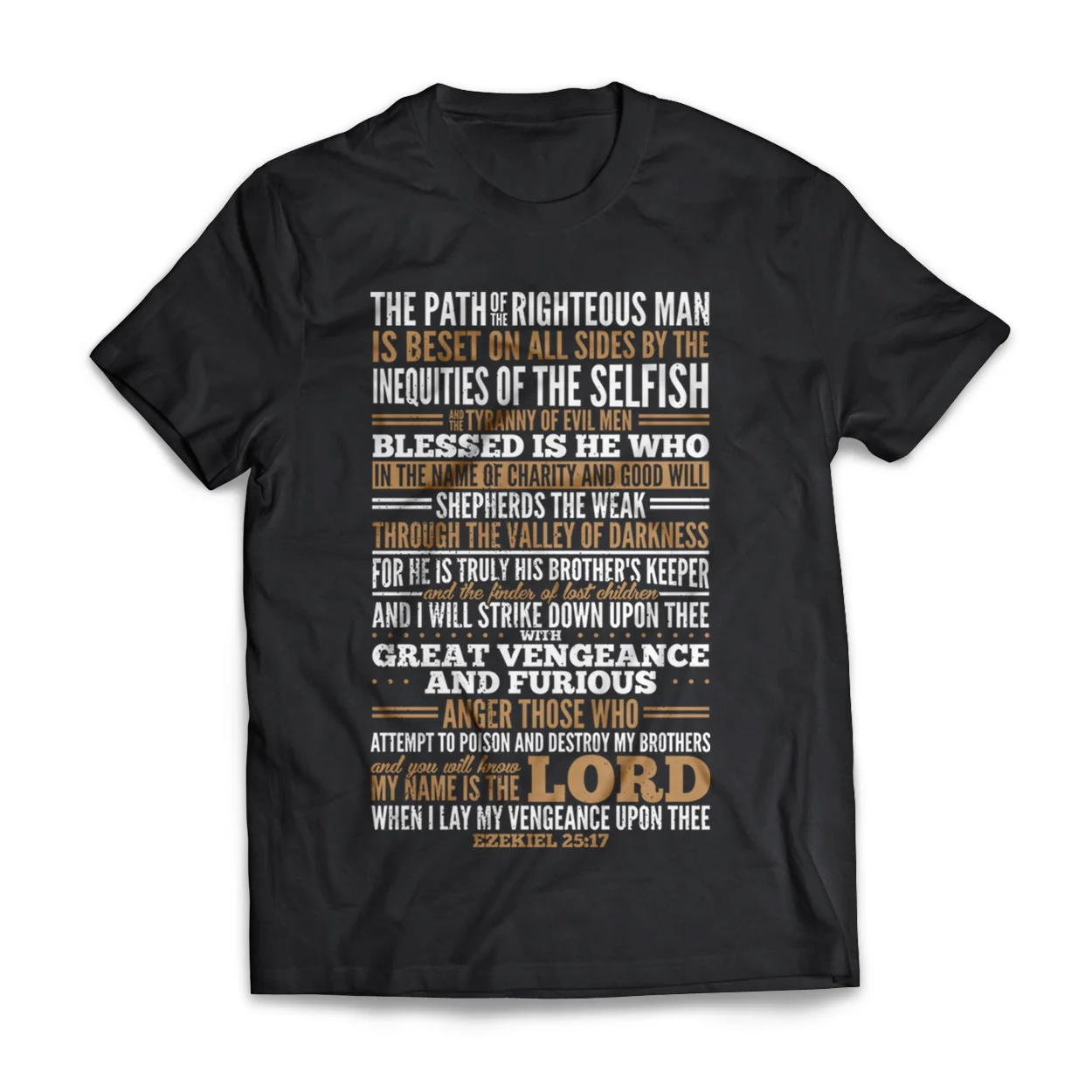 Pulp Fiction Bible Verse Pulp Fiction T Shirt GetShirtz