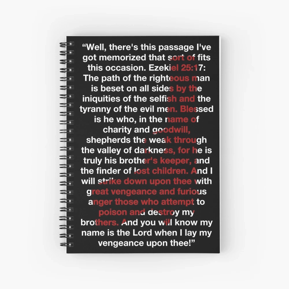 Pulp Fiction Bible Quotes