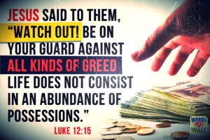 Putting God First Over Possessions Senseless Ramblings Of The Mindless