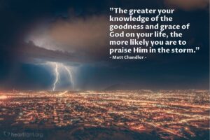 Quote By Matt Chandler The Greater Your Knowledge Of The Heartlight Gallery