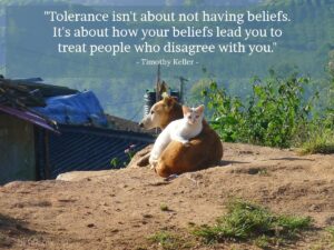 Quote By Timothy Keller Tolerance Isn t About Not Having Heartlight Gallery