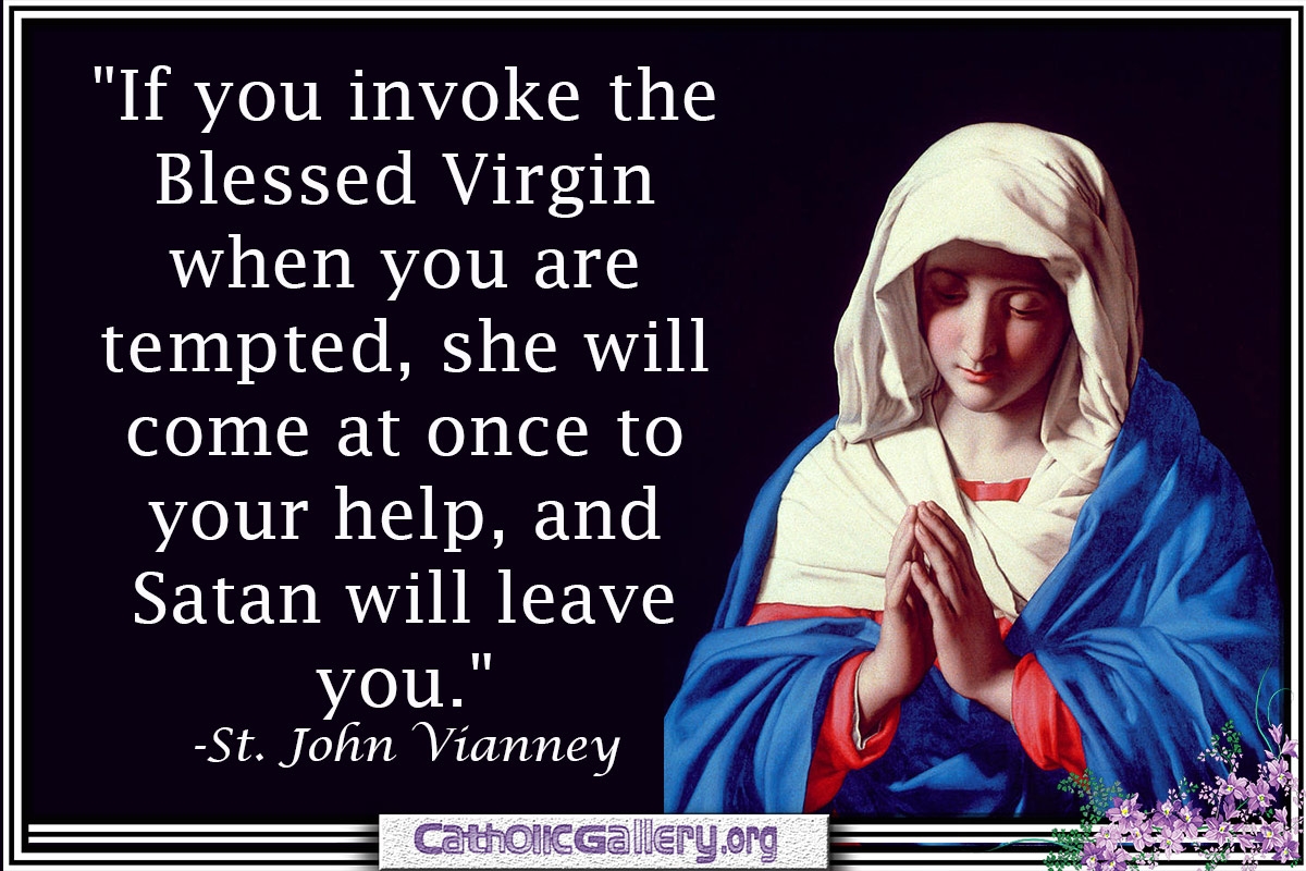 Quotes About Mary Page 3 Catholic Gallery