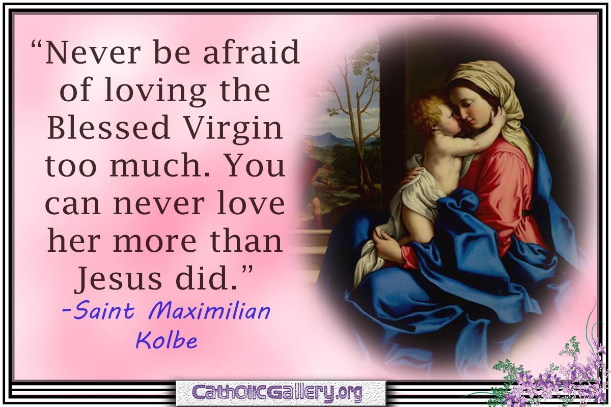 Quotes About Mary Pictures Page 1 Catholic Gallery