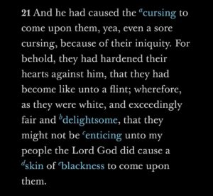 Racist Verses R latterdaysaints