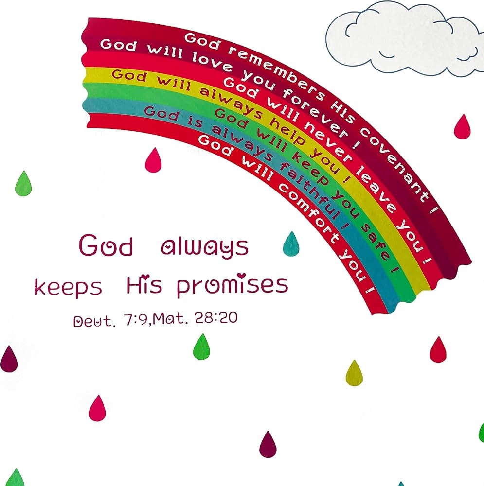 Bible Quote Rainbow