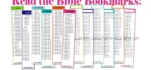 Read The Bible In Two Years Bookmarks Confessions Of A Homeschooler