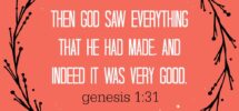 Reflection On God s Creation Eat Or Drink