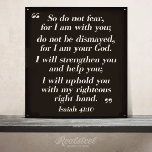 Religious Home D cor Psalm 91 Quote Wall Sign RealSteel Center