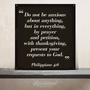 Religious Home D cor Psalm 91 Quote Wall Sign RealSteel Center
