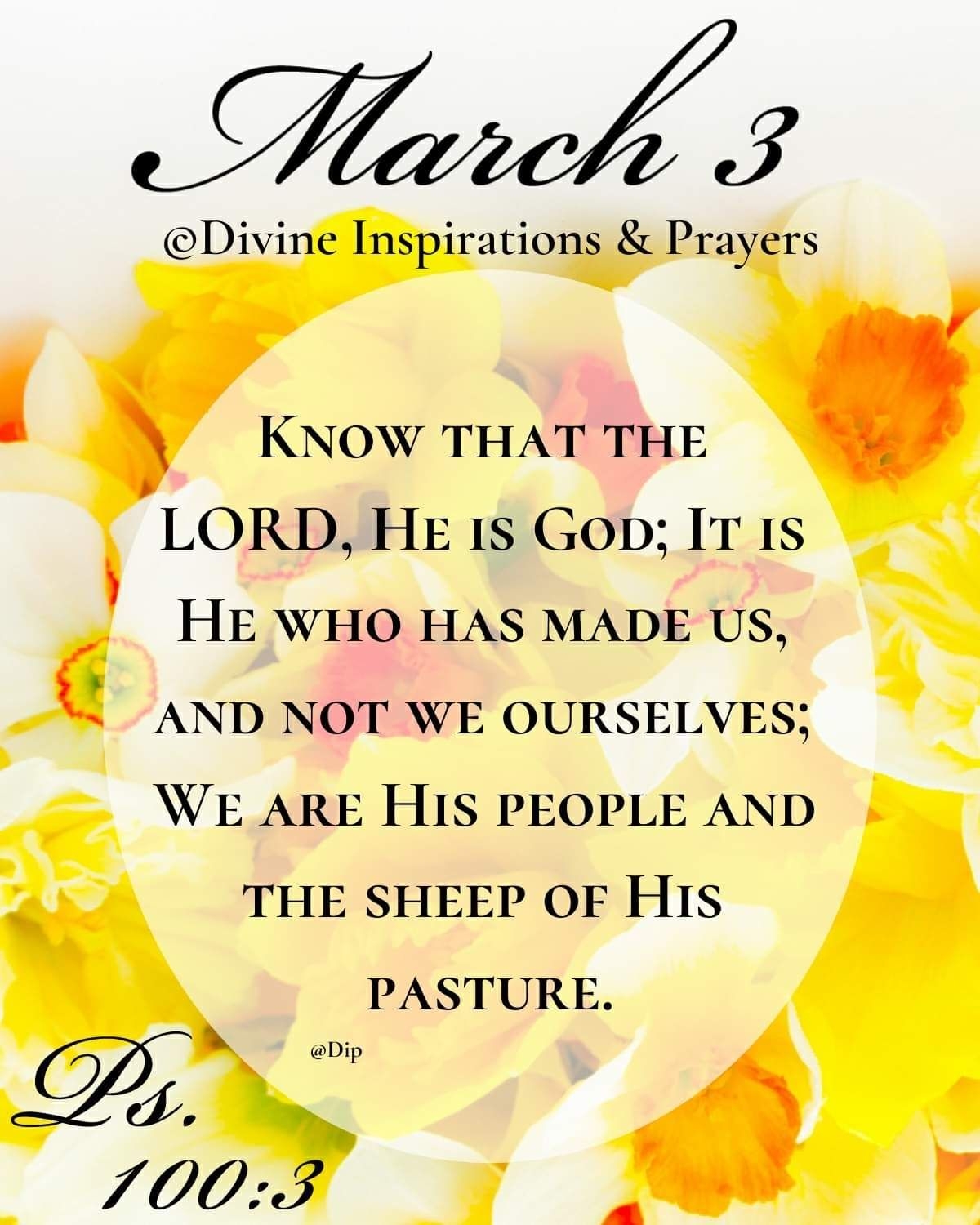 March Bible Quotes