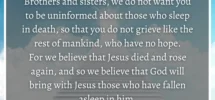 Rest In Peace Bible Verses For Death Of Loved One