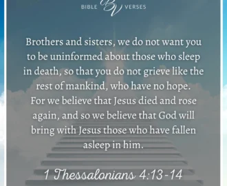 Rest In Peace Bible Verses For Death Of Loved One