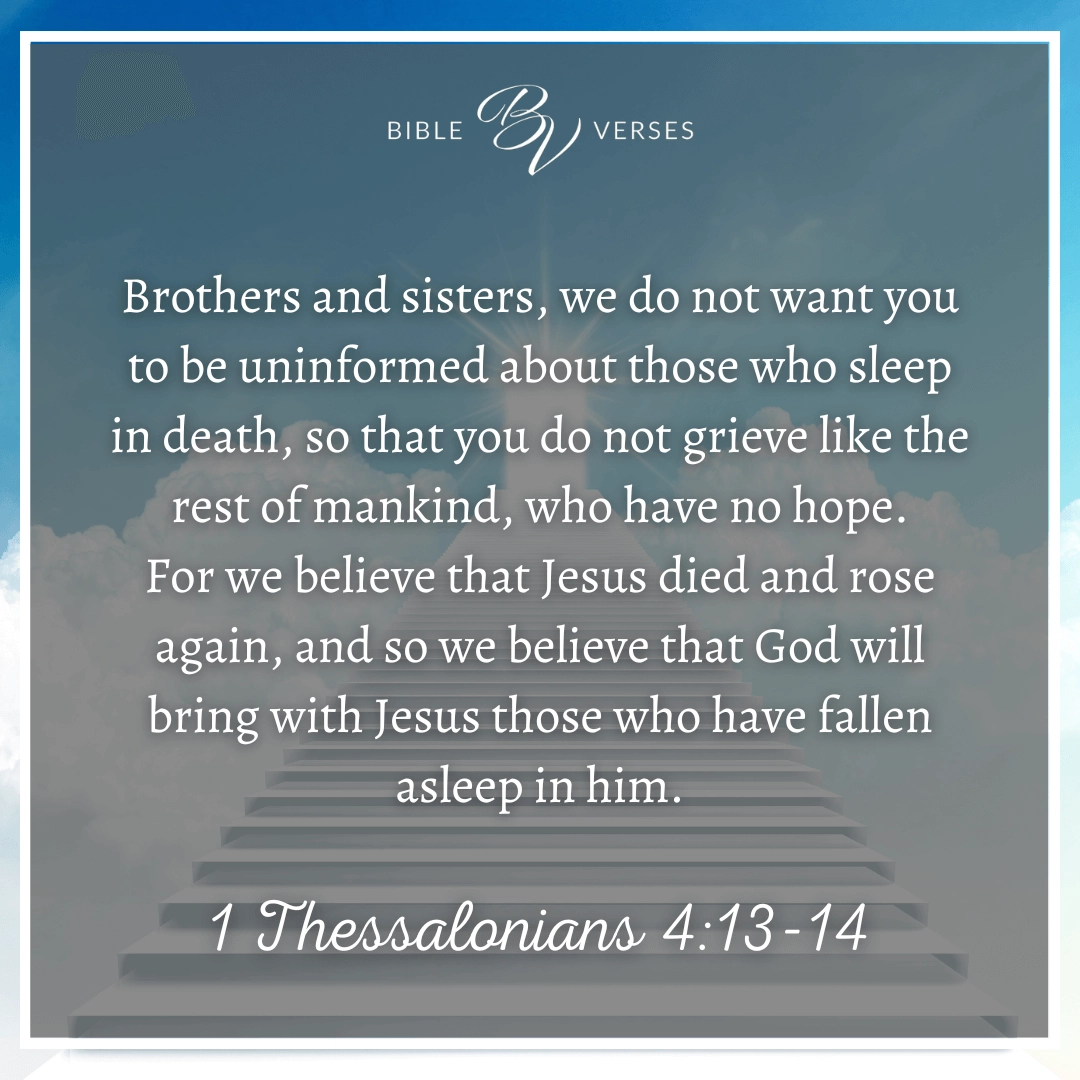 Rest In Peace Bible Verses For Death Of Loved One