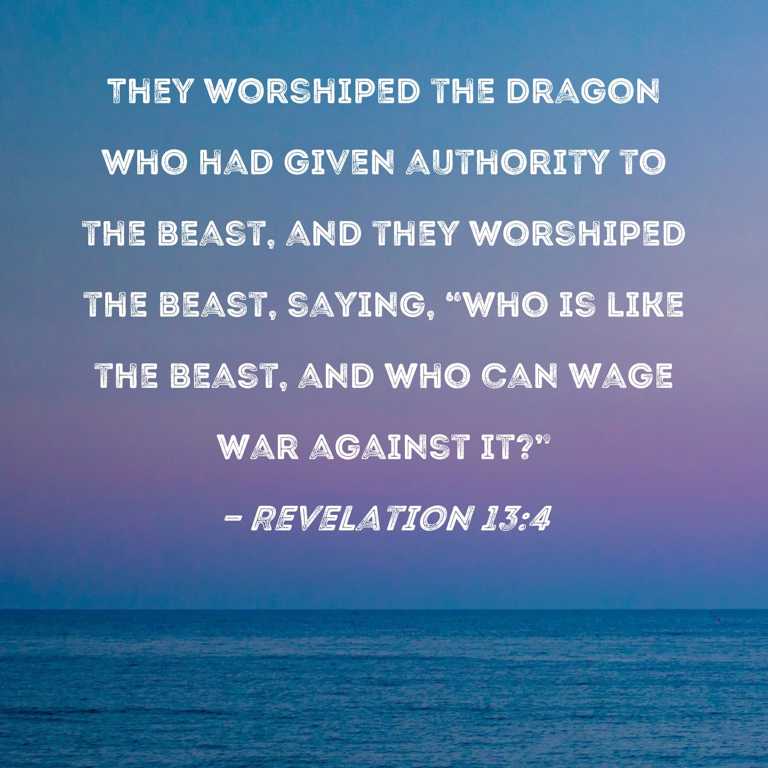 Bible Quote Mark Of The Beast