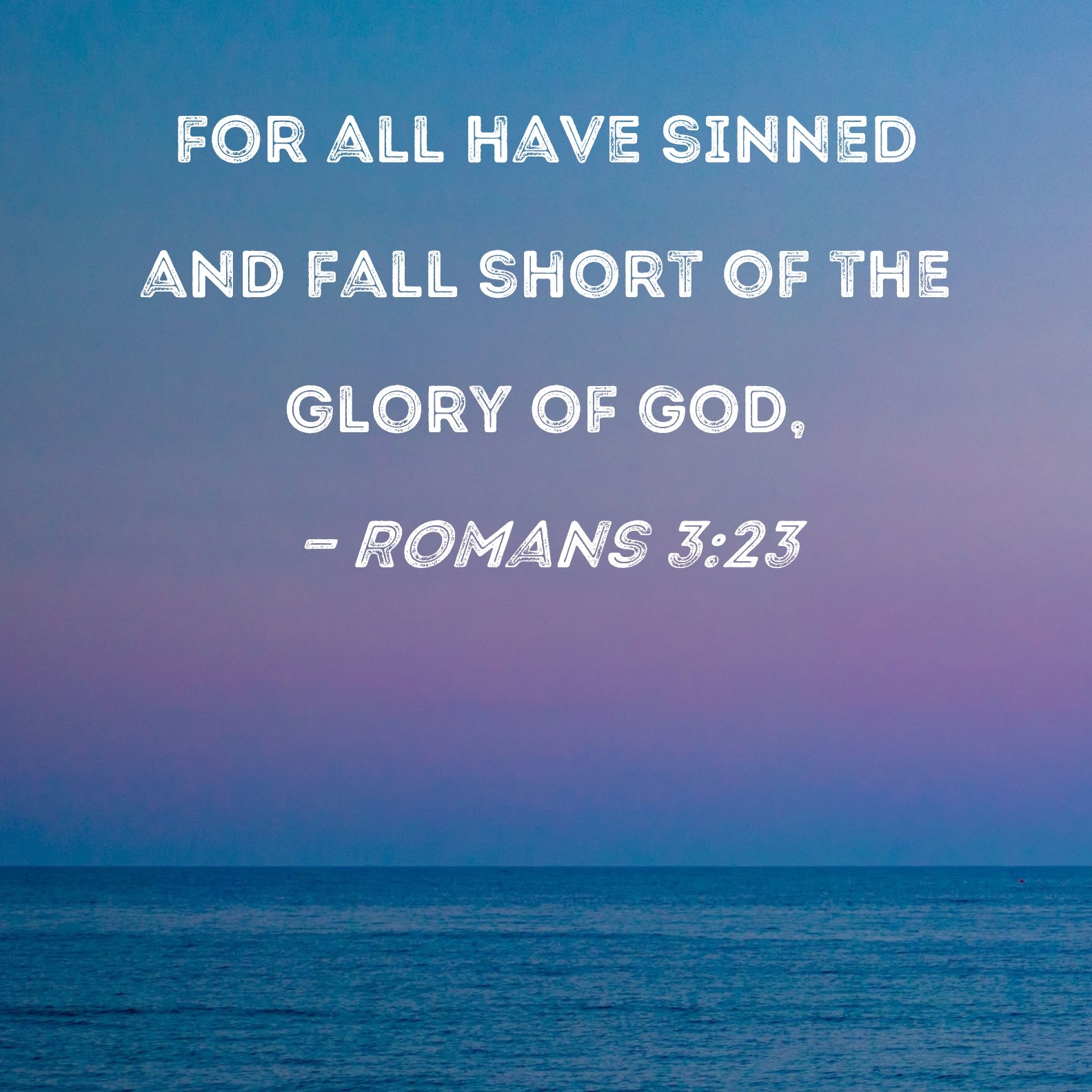 Sinner Bible Quotes