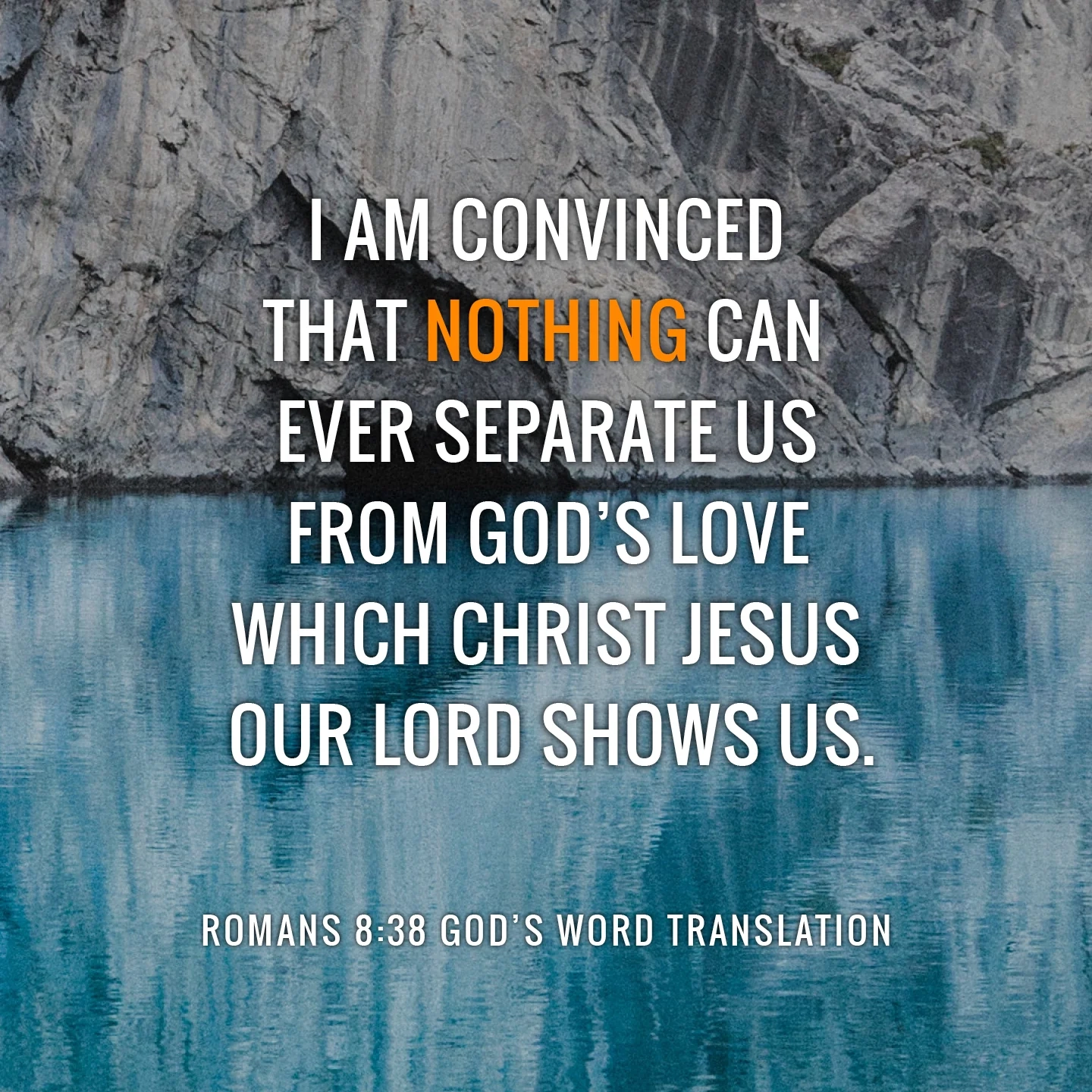 Romans 8 38 39 GW Nothing Can Ever Separate Us From God s Love God s Word Mission Society