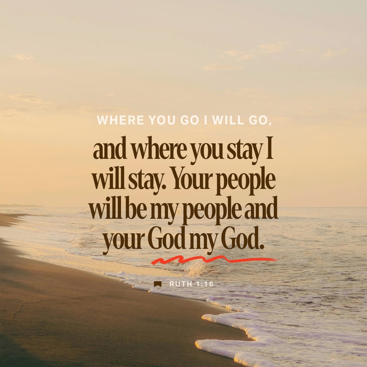 Ruth 1 16 17 NIV But Ruth Replied Don t Urge Me To YouVersion