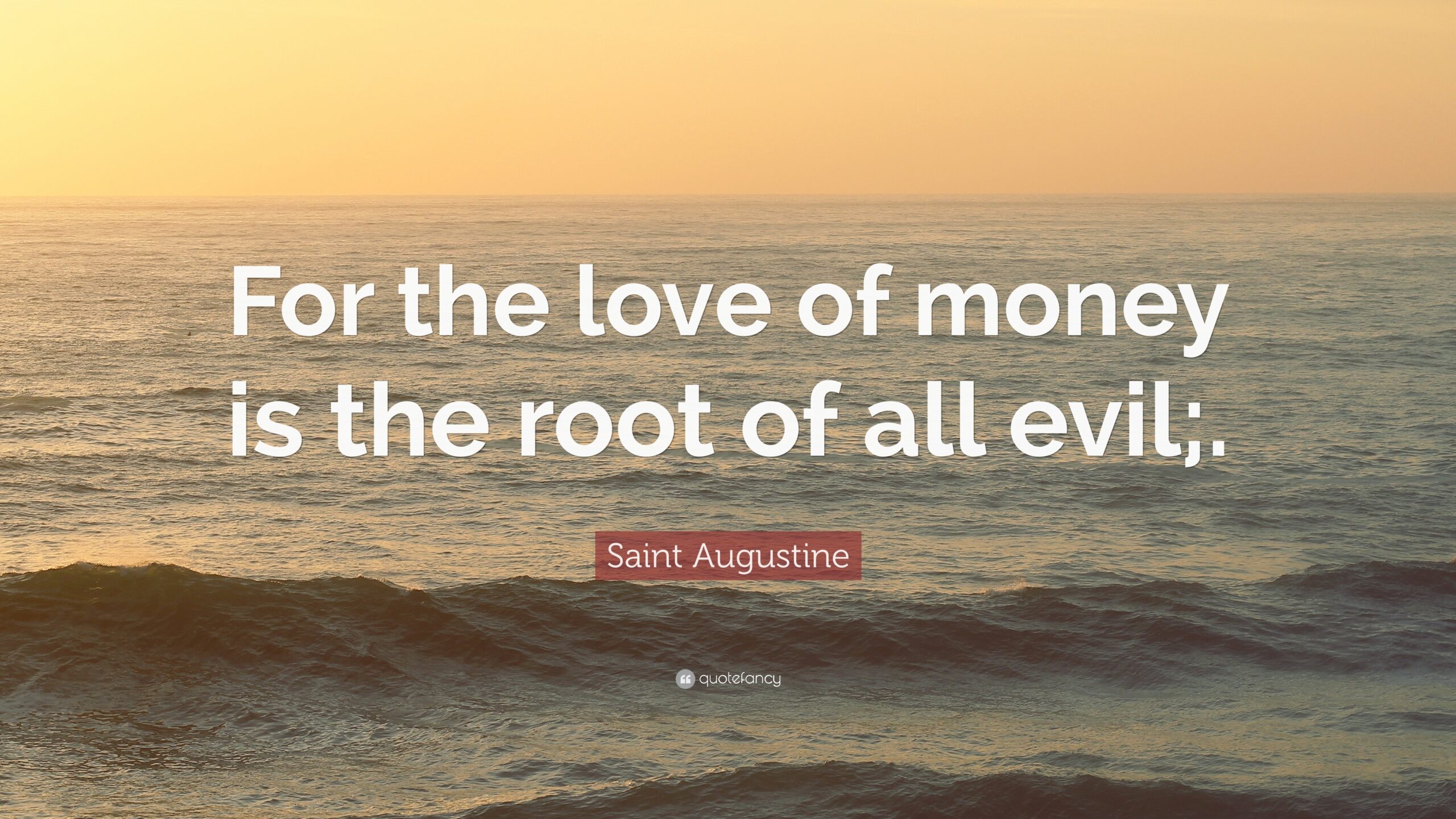 Bible Quote The Love Of Money