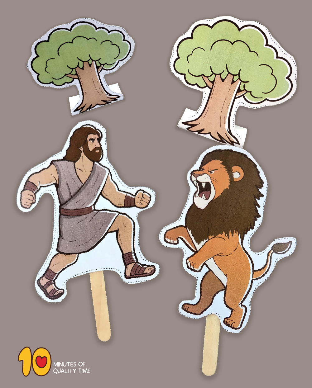 Samson Fighting The Lion 10 Minutes Of Quality Time