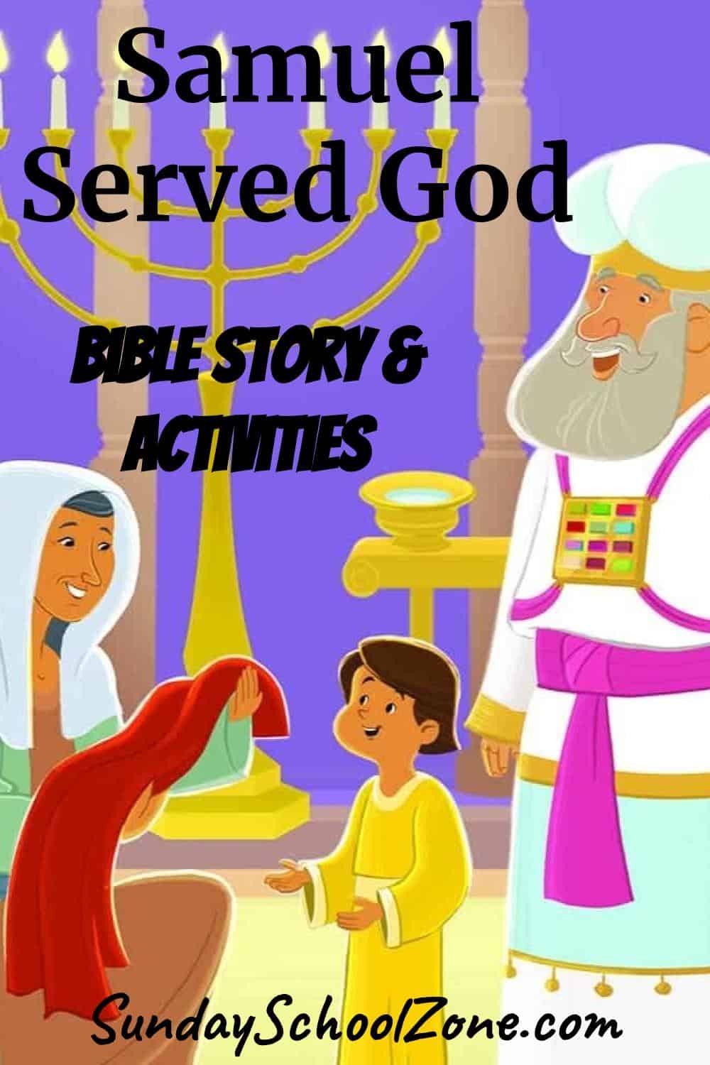Printable Samuel Bible Story Activities