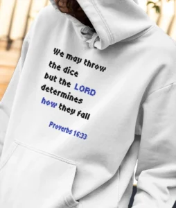 SAVAGE BIBLE QUOTES Hoodie Frankly Wearing